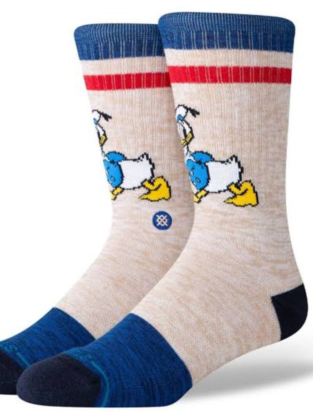 Stance X Vintage Disney Donald Duck Crew Socks Large